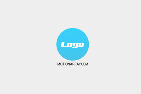 简单MG动画logo标志展示视频模板