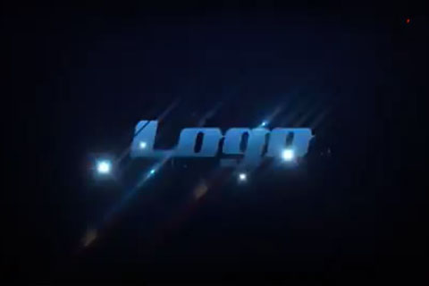 闪光Logo动画模板