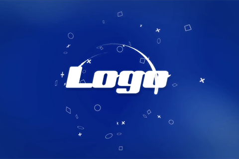 简洁文字logo动画展示视频模板