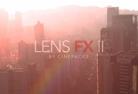 31个4K高质量镜头炫光光斑特效合成素材 CinePacks Lens FX 2