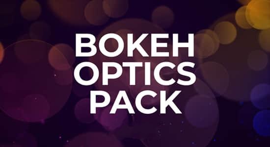 37个唯美漂亮粒子闪烁光斑动画 Bokeh And Dust Optics Pack