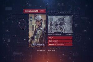 军事枪战游戏视频PR模板