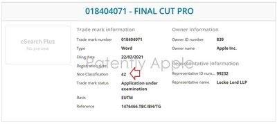 苹果注册 Final  Cut  Pro  新商标，有望推出订阅版