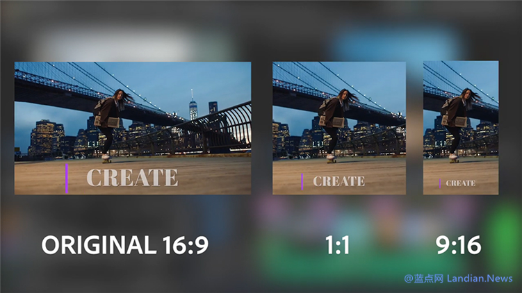 Adobe  Premiere  Pro即将为短视频剪辑作优化，用AI来改变画框比例