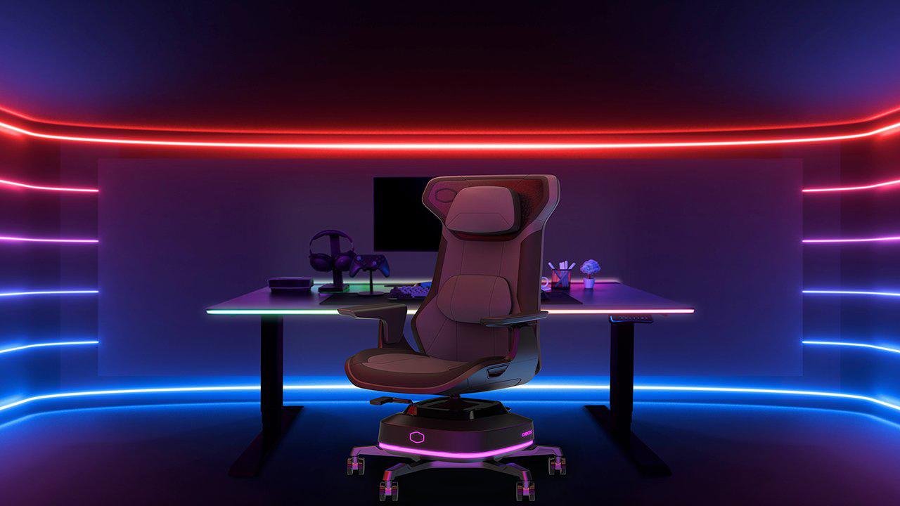 酷冷至尊发布 Motion  1 电竞椅：可联动游戏实现逼真触觉反馈