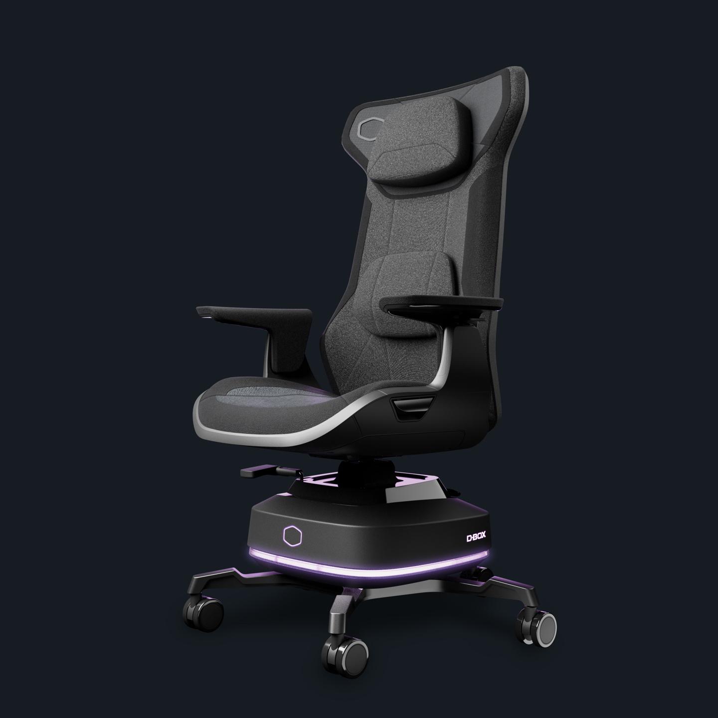 酷冷至尊发布 Motion  1 电竞椅：可联动游戏实现逼真触觉反馈