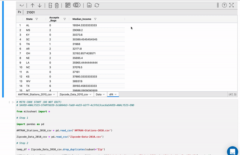 0代码做Python数据分析，这个插件像Excel一样好用