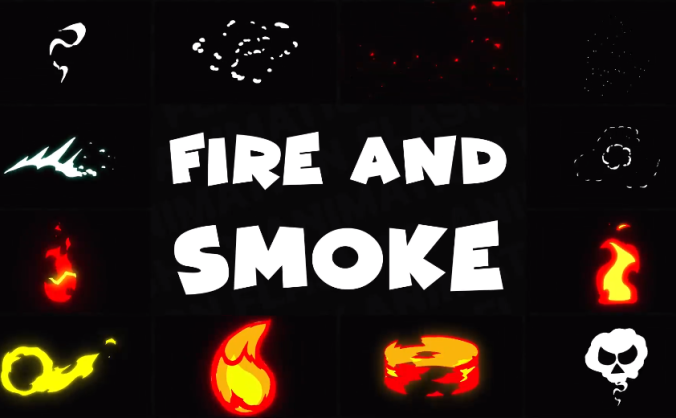 火焰元素动画包模板
